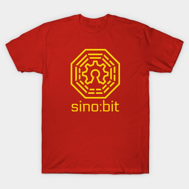 Sino:bit logo- Gold T-Shirt by Naomi Wu's Shenzhen Store